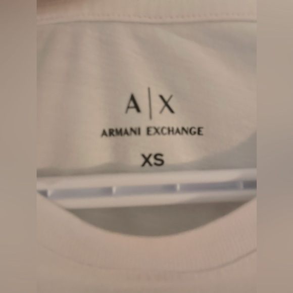 🍋 Armani Exchange Embossed Tee Supreme inspired size XS - Picture 3 of 5
